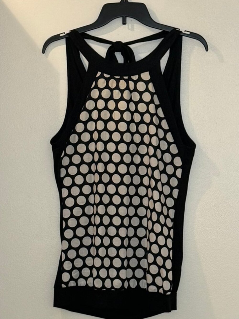 Vintage Moa Moa Y2K Polka Dot Halter Top | 100% Cotton Made in USA